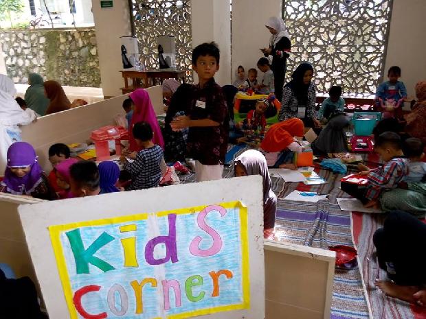 Kids corner courtesy of Masjid Al-Aqsha DeLatinos BSD