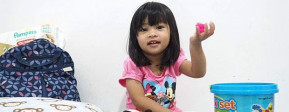 Nyaman Bermain Berkat Pampers
