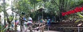 Bird and Bromelia Pavilion Bandung