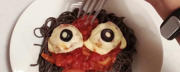 Monster Eyeball Spaghetti