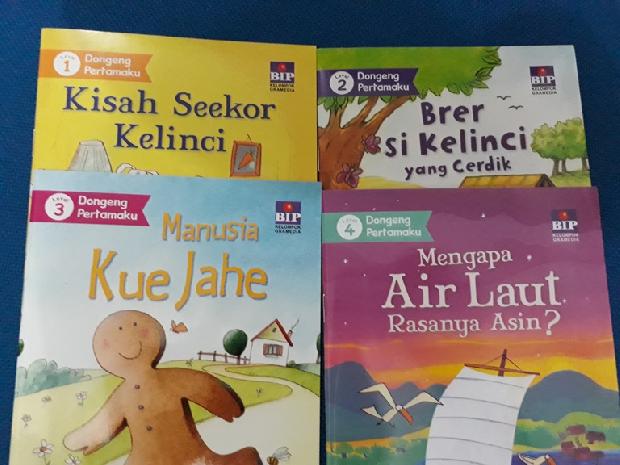 Seri Dongeng Pertamaku: Empat Level untuk Anak yang Baru Bisa Membaca