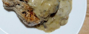 Chicken Breasts with Mushroom Cream Sauce