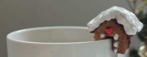 Mini Gingerbread House Cookies