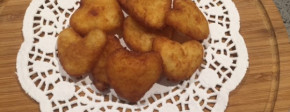 Heart Shape Fried Potatoes