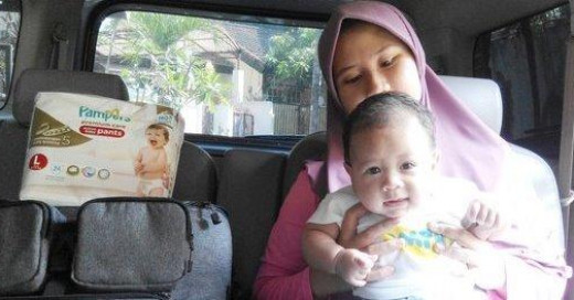 Tips Mudik Nyaman Pakai Pampers