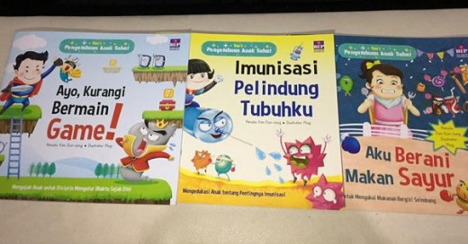 Tentang Suntikan Imunisasi, Makan Sayur, dan Main Game