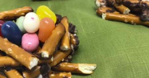 Easter Nest Chocolate Treats