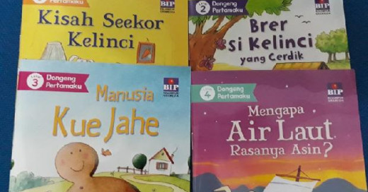 Seri Dongeng Pertamaku: Empat Level untuk Anak yang Baru Bisa Membaca