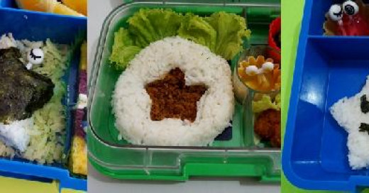 Bento Simpel Serba Bintang